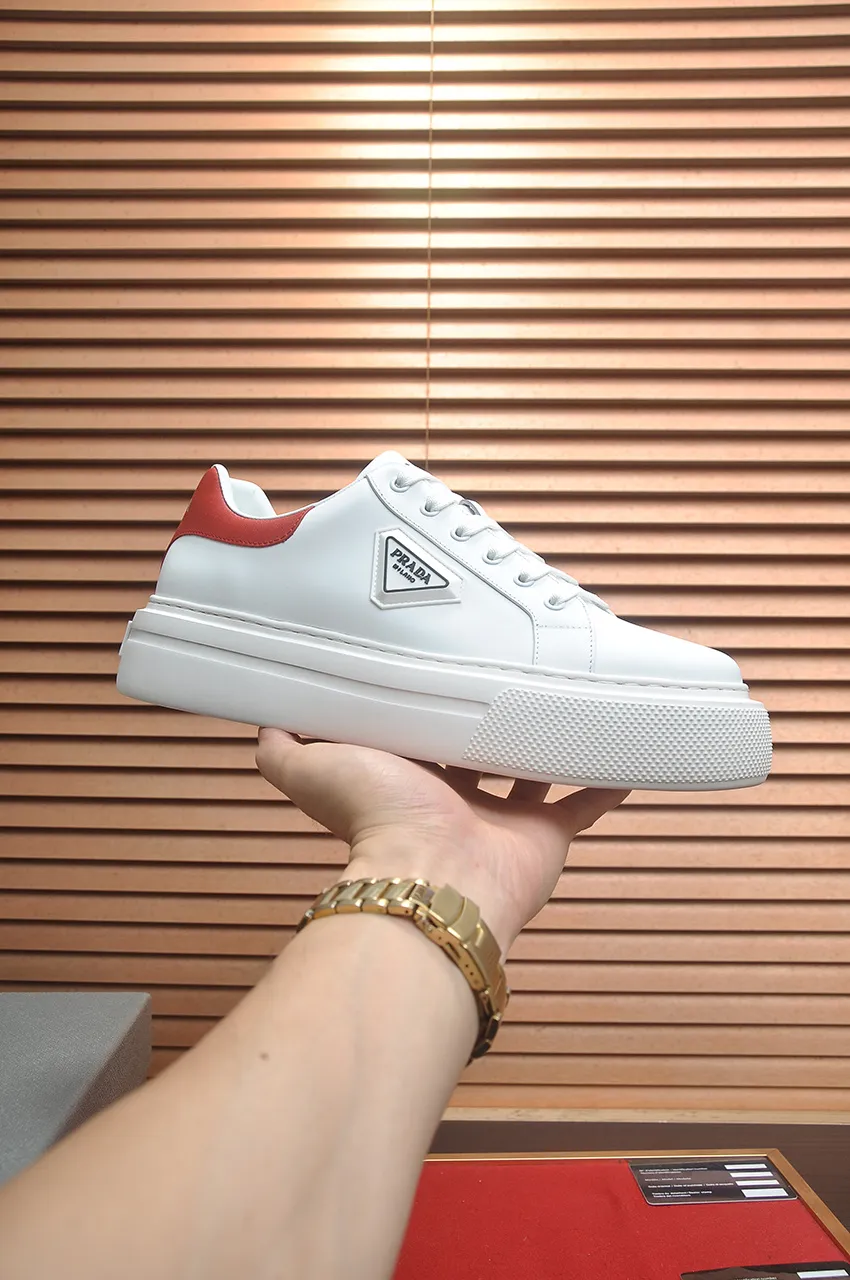 Men's shoes 💰580💶【PRADA】Top original, new season, high quality original goods, top imported calfskin with original imported glue, imported cowhide inside with original cowhide feet, original outsole! Quality guaranteed! Code 38-45 (45 customized)